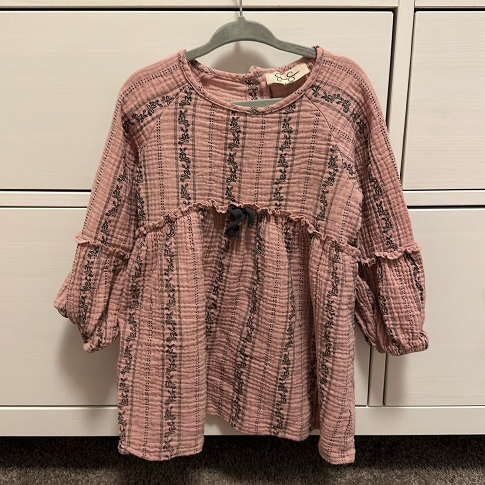 Jessica Simpson 3T Dress with Button Back Detail